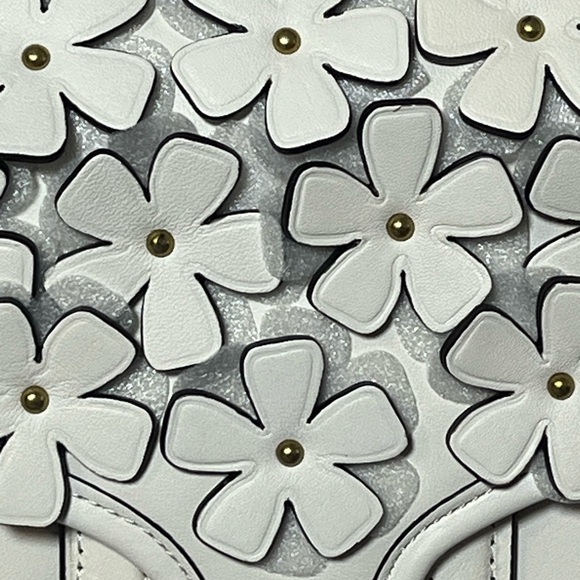 Coach Courier Wristlet w/ Floral Appliqué - Picture 3 of 9